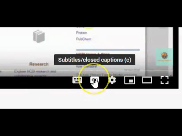 caption activation