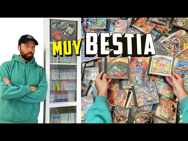 Os enseño mi COLECCIÓN de VIDEOJUEGOS más ÉPiCA🔥 PC ENGINE (Turbografx-16) | RETRO en JAPON