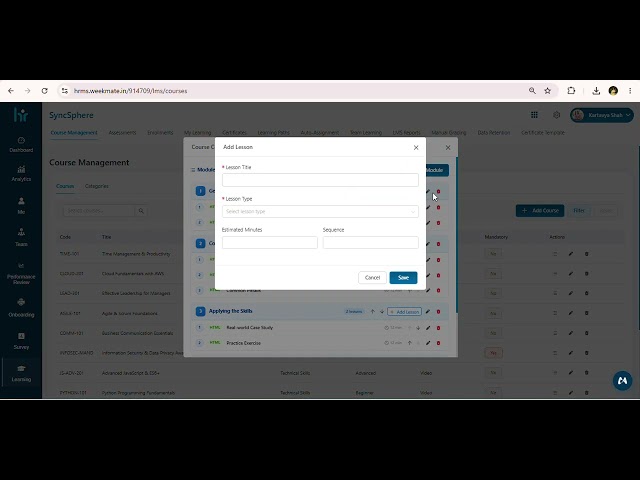 How to Manage Lessons and Modules in Course Management