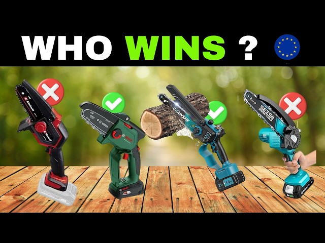 ✅ Top 7 Best Cordless Mini Chainsaw in Europe [2026] 🪚 Small Electric Chainsaws for Garden