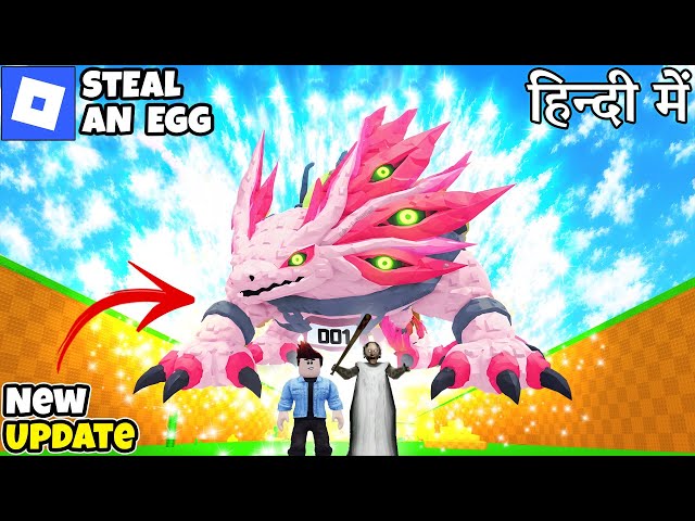 FINALLY FOUND DEMON EGG IN STEAL AN EGG ROBLOX 😱 I Stole the RAREST EGG in ROBLOX STEAL AN EGG GAME!
