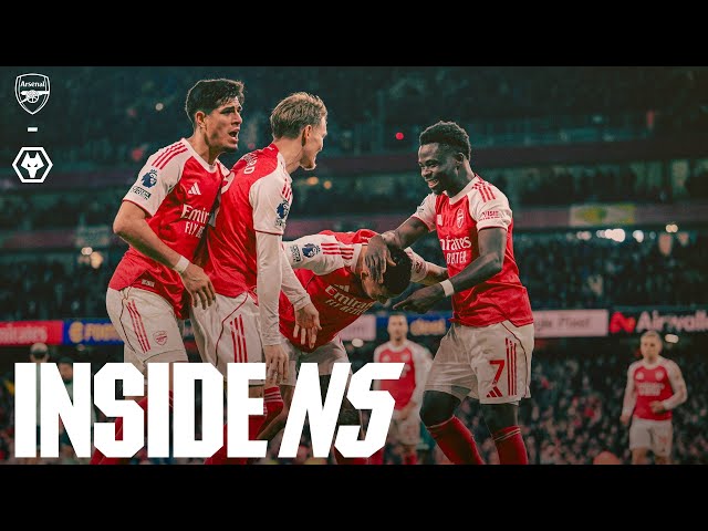 INSIDE N5 | Arsenal vs Wolves (2-1) | Arsenal In The Community special ❤️