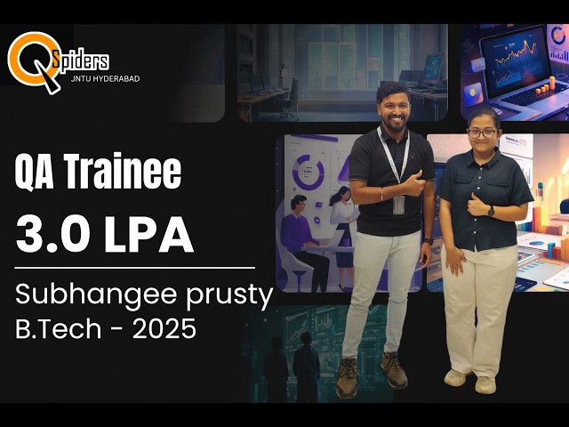 My Placement Journey at Qspiders | Hyderabad JNTU