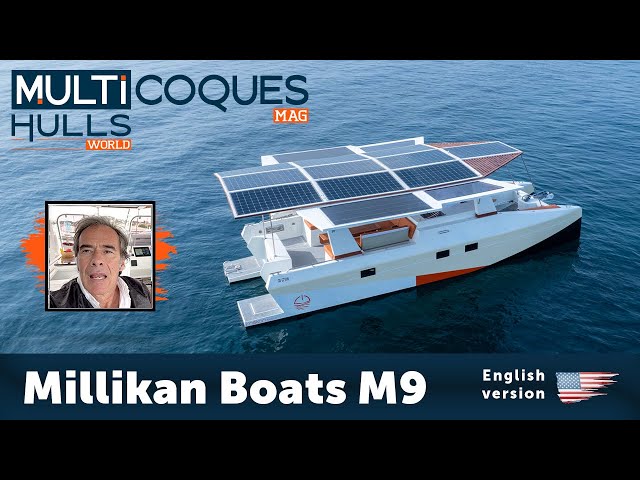 MILLIKAN M9 Electric Catamaran | Seatrial Teaser | Multihulls World
