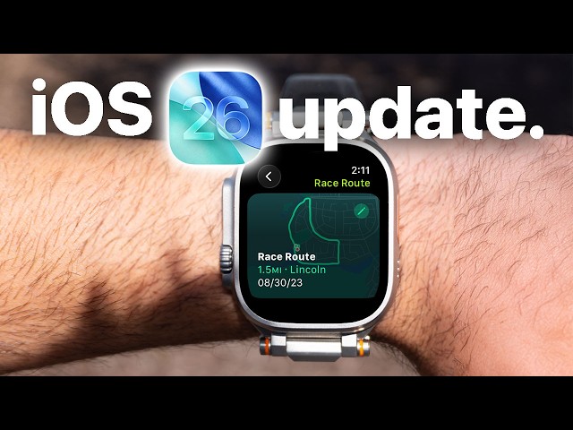 Actualización de WatchOS 26: ¡No te pierdas estas funciones!