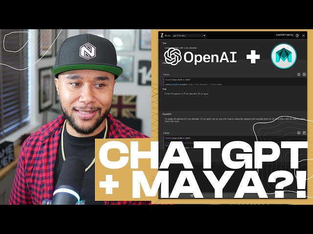 CHATGPT + Maya - Endless Possibilities! 😲Zoo Tools Did it!