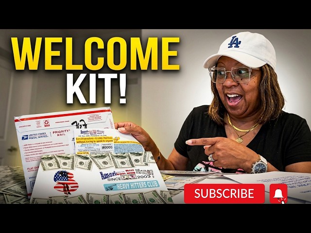 American Bill Money: Checking Out My New Welcome Kit #affiliatemarketing