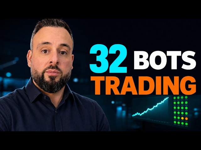 El poder de la automatización en trading: cómo mis 32 bots ganan dinero las 24 horas