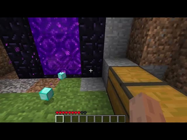 Nether Duplication glitch Minecraft (beta 1.7.3)