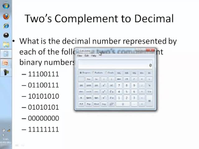 3b) Binary: Negatives And Fractions