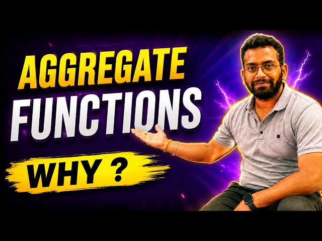 Aggregate Functions in SQL | Introduction