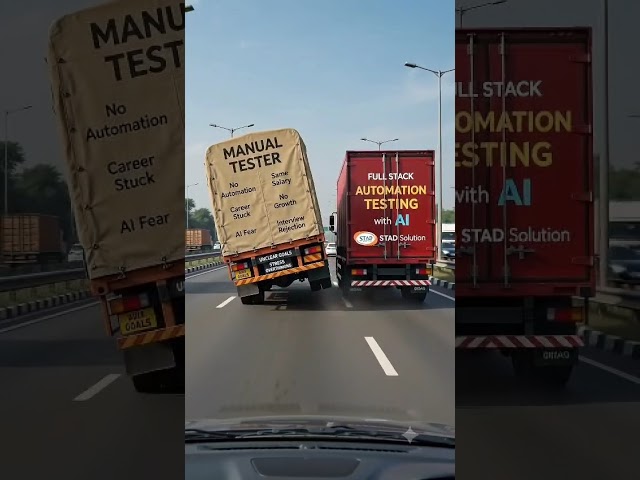Manual Testing Career Stuck? Learn Automation Testing with AI