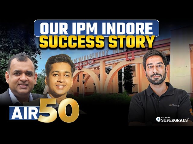 From Vision to Victory – Jonathan Koshy’s IPMAT 2025 Journey to AIR 50 🏆| IIM Indore Topper's Talk 🎯
