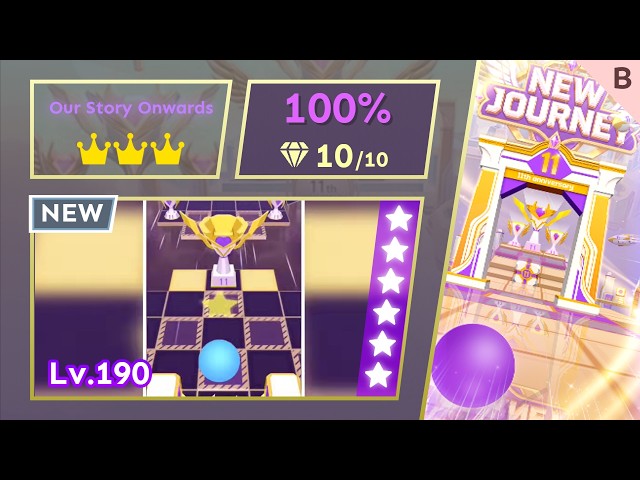Our Story Onwards ⭐️⭐️⭐️⭐️⭐️⭐️ | Rolling Sky - Level 96 (B) [OFFICIAL]