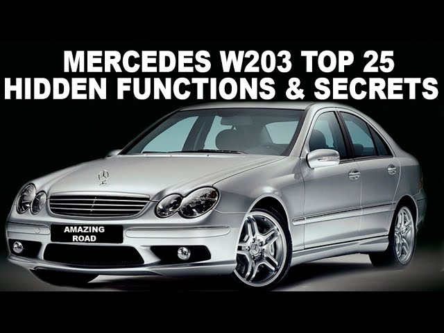 Mercedes W203 Top 25 Hidden Functions, Secrets and Useful Tips / Full Secrets Mercedes W203