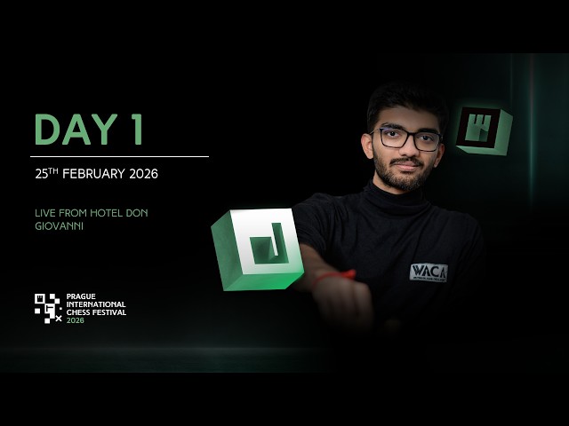 Prague International Chess Festival 2026 - Round 1 LIVE