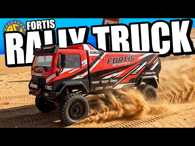 HobbyPlus Fortis DKR4 — The Rally Truck That CRAWLS?