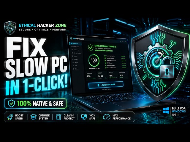 Say Goodbye to PC Lag Forever! Ultimate Windows Maintenance & Repair Engine