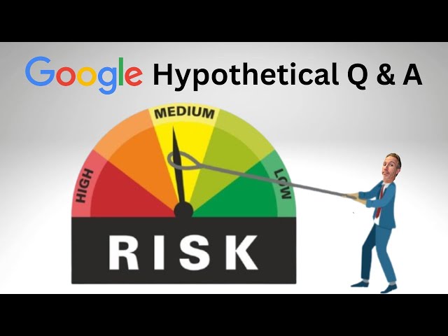 Google Program Manager - Hypothetical Risk - Question & Answer