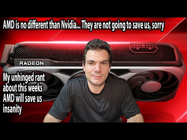 Lets talk about the tech influencer AMD simping from the last couple weeks