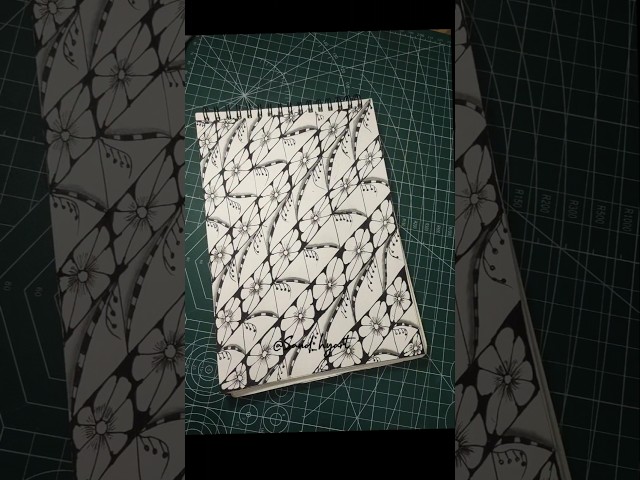 Zendoodle✍️🤓✨#doodle#artforbeginners#zentangle#art#zen#artwork#tutorial#design#drawing#artist#shorts
