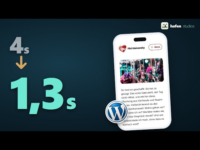 WordPress-Theme wechseln: echte Messwerte, mobil von 56 auf 86 Punkte