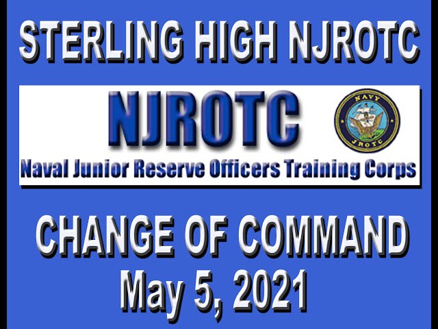 NJROTC Change of Command 2021