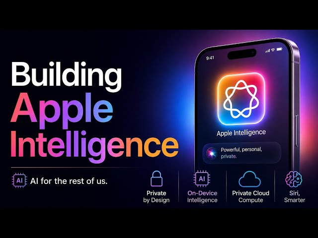 Building Apple Intelligence: Architecture, On-Device AI & Private Cloud Compute | Uplatz