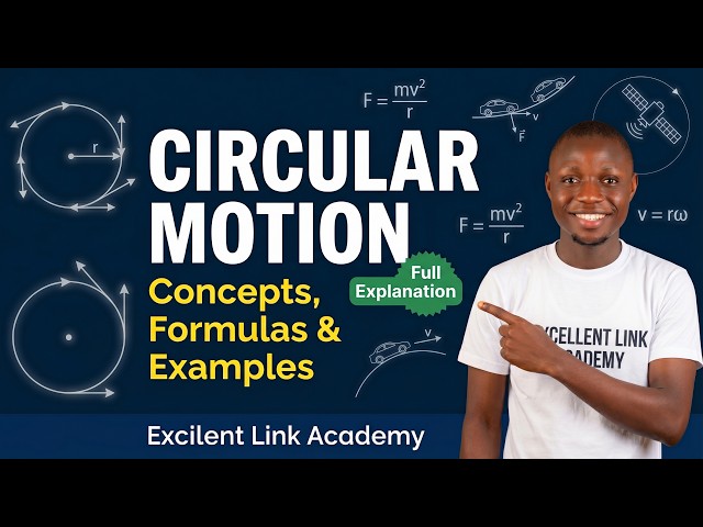 Introduction to Circular Motion - Concepts, Formulas, and Physics Problems Step-by-Step