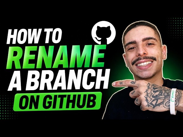 HOW TO RENAME A BRANCH ON GITHUB (STEP-BY-STEP GUIDE 2026)