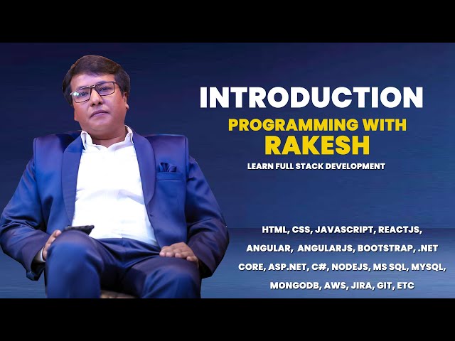 Introduction | Programming with Rakesh