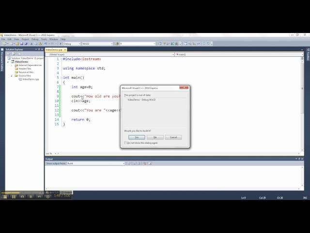 Using cin to Capture User Input of Numeric Variables in C++