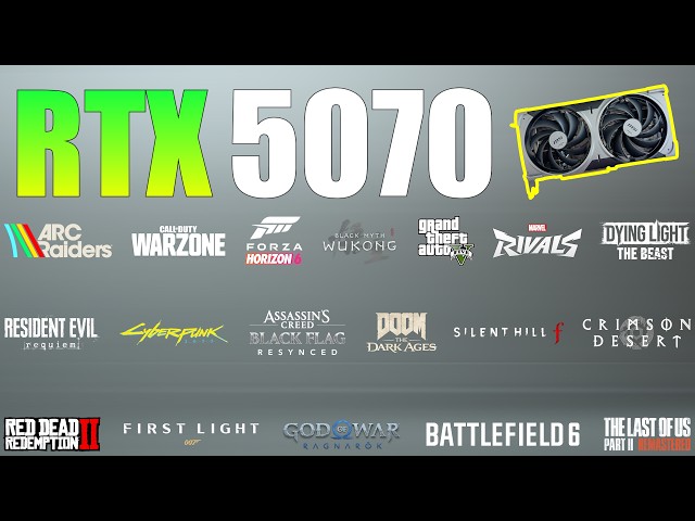 RTX 5070 12GB – How Good Is It REALLY? (32 Games Tested)