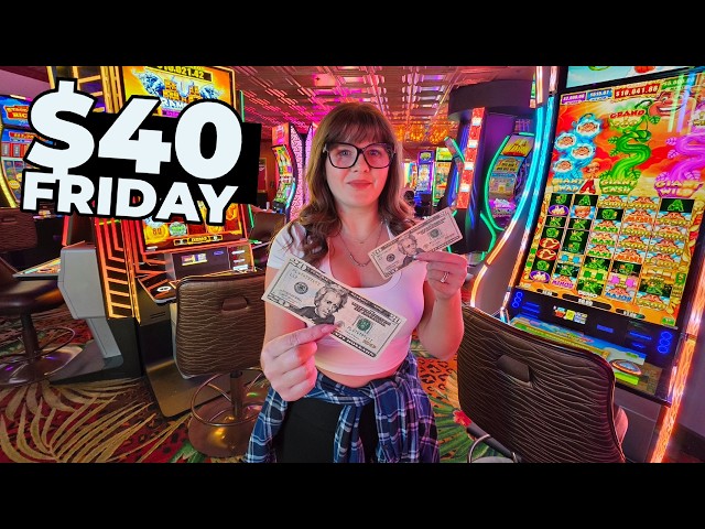 I Put $40 in 5 Brand New Slot Machines in Las Vegas!