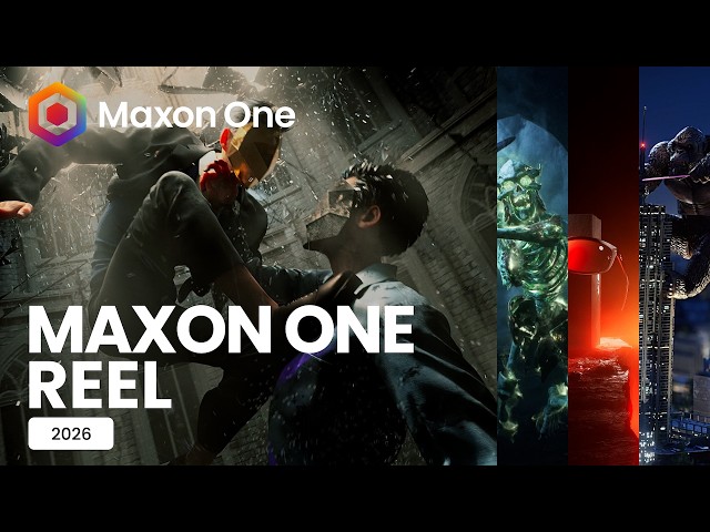 Maxon One | 2026 Demo Reel