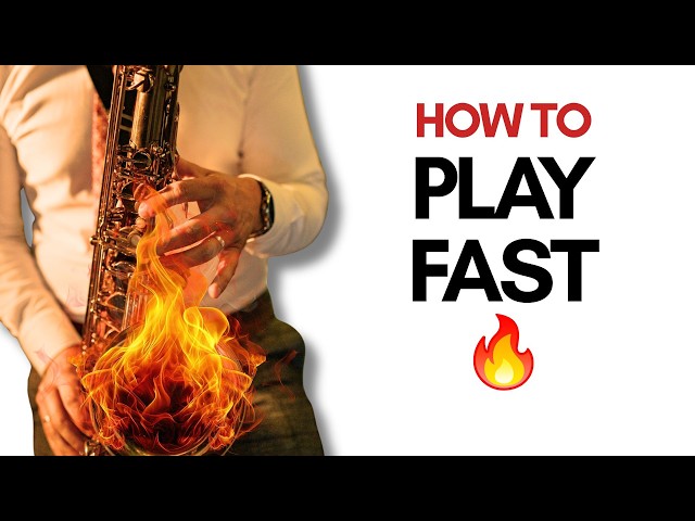 Wanna Play Fast On Sax? PRACTICE Fast!