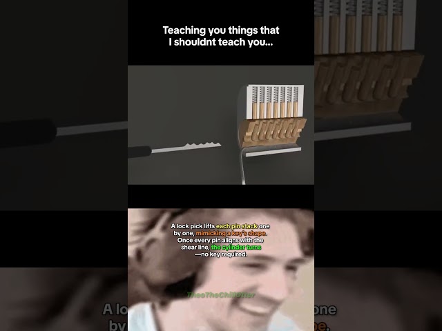 How Lock Picking Actually Works