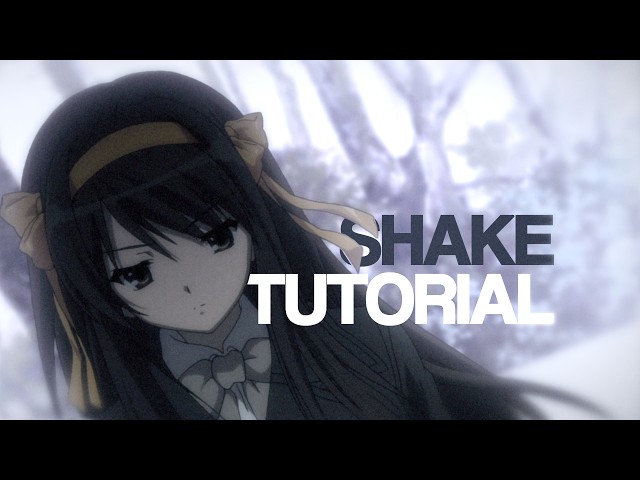 shake tutorial || after effects
