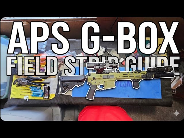 How to Clean Your G-Box System After Hard Use. APS G-Box GBBR. Field Strip & Maintenance Log.