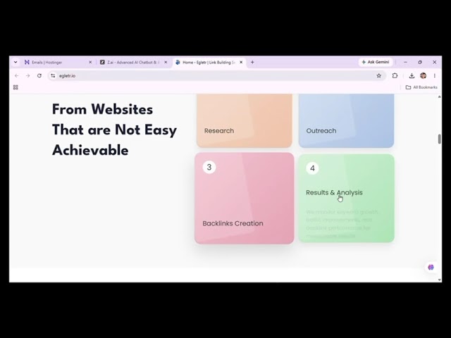 Project Showcase – Egleter WebsiteProud to present another successful project by ElevateXCrew!