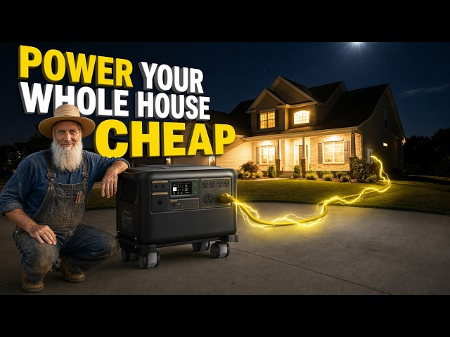The Cheapest Way to Power Your Entire Home (7200W System)