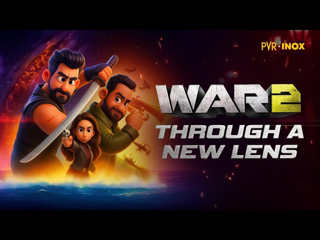 War 2 - Animated Trailer | Now screening at PVR INOX