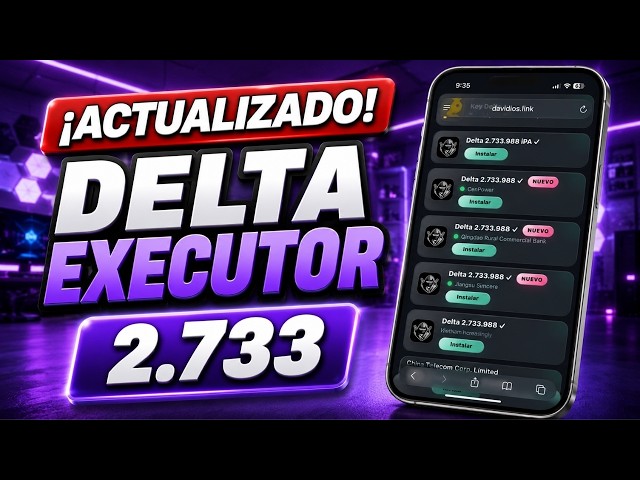 ¡ACTUALIZADO Link Directo! Instala DELTA EXECUTOR v2.733.988 EN iOS (ÚLTIMA VERSIÓN)
