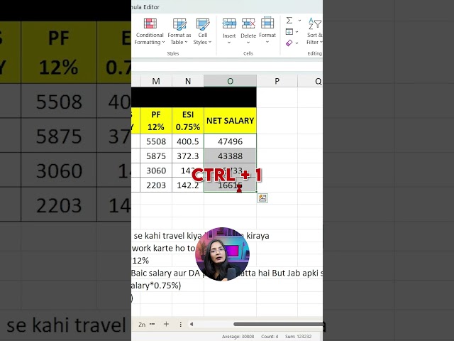 Format Cell in MS Excel | Computer Tech Academy