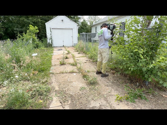 Something in the yard had my EYES BURNING… I almost had to QUIT