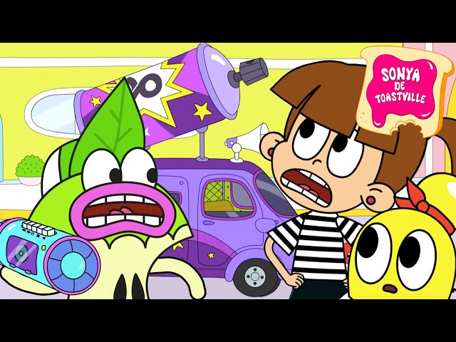 Sonya from Toastville - Super Spray  - Episode 11 - New animated series for kids  ⭐ Toons Mania