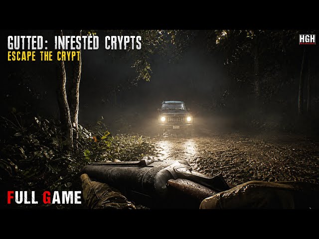 GUTTED: INFESTED CRYPTS | FULL GAME Walkthrough Gameplay | No Commentary