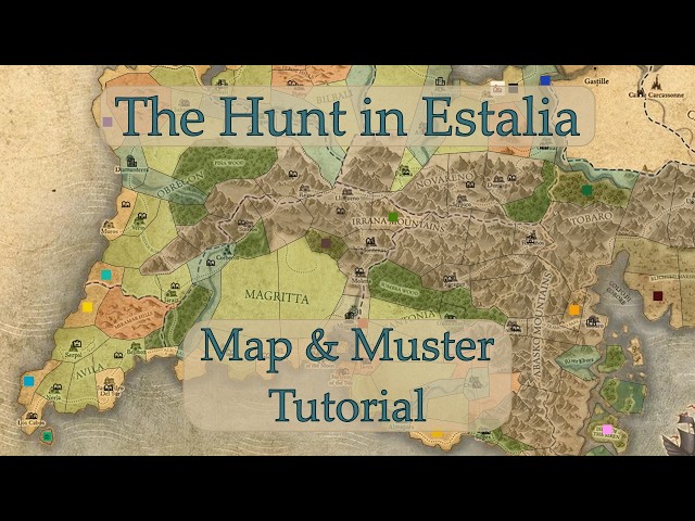 Map & Muster - The Hunt in Estalia Tutorial