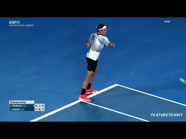 The Day Roger Federer's Backhand Was Unstoppable