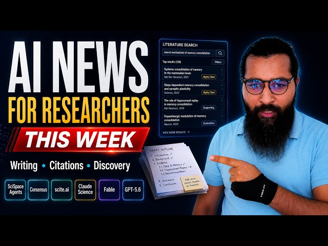 Weekly AI News: Latest LLM Models & New Scientific Research Tools (17 July 2026)